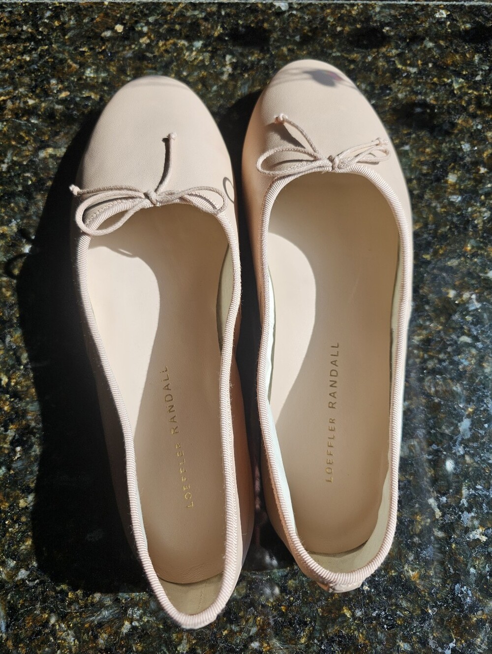 Loeffler Randall Landon Leather  Ballet Flats in Blush Sz 9.5 - Picture 14 of 17